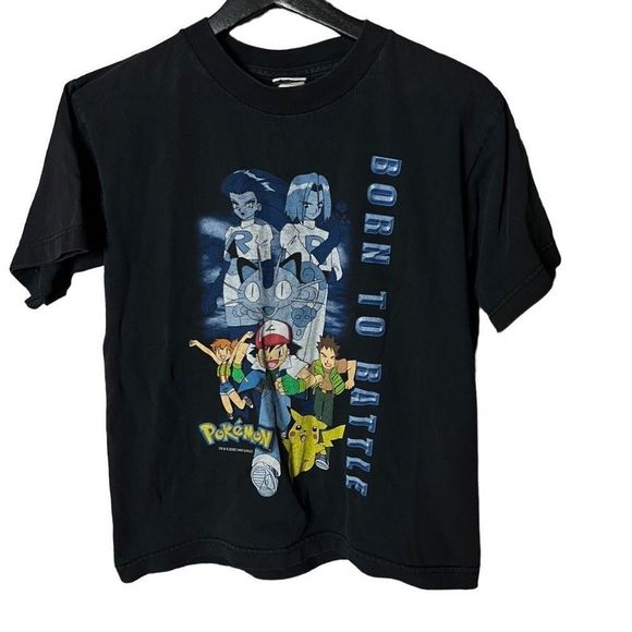 VTG 2000 Pokémon T Shirt Kids Medium - Picture 1 of 4